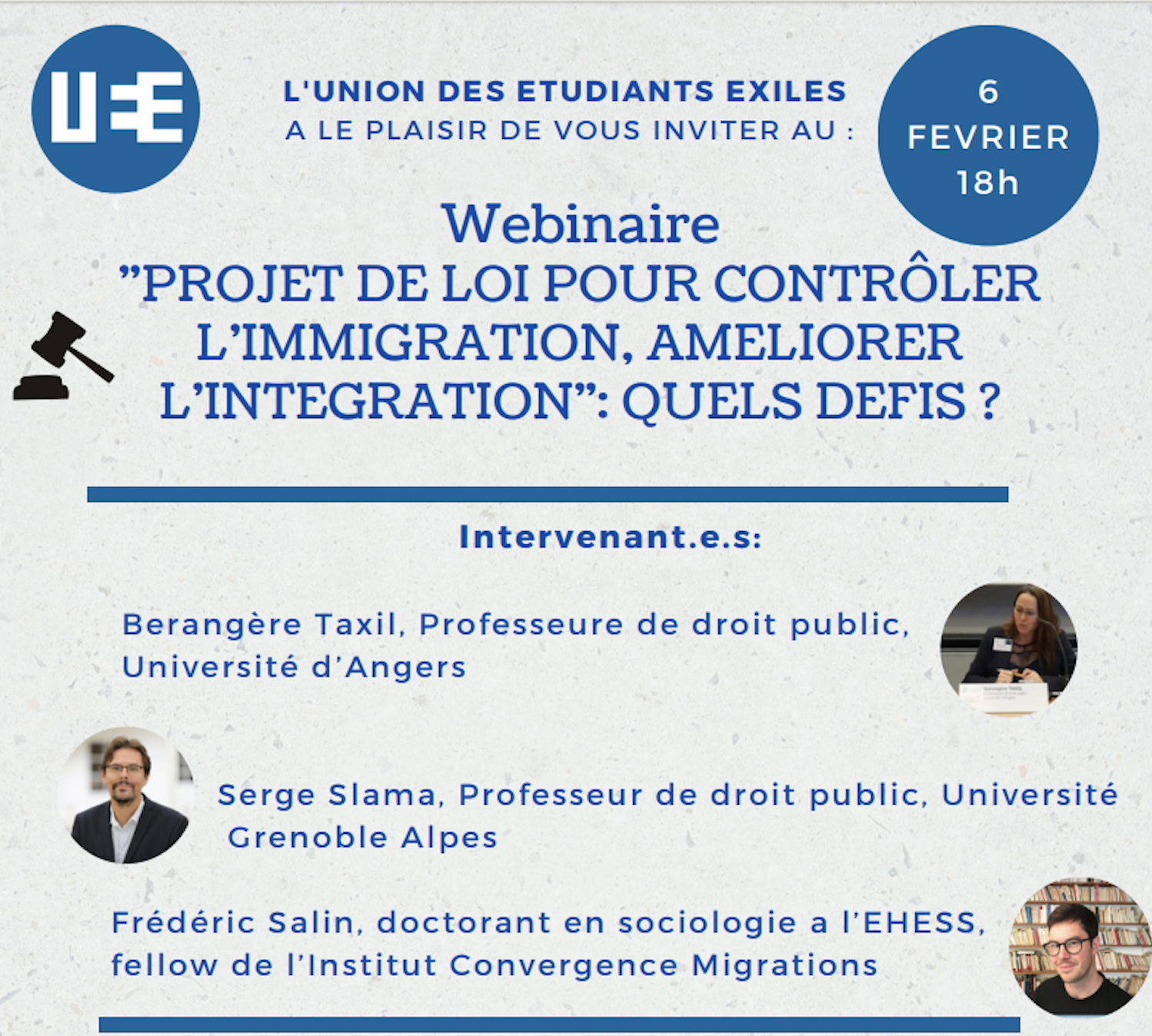 You are currently viewing RESUME DU WEBINAIRE DU 6 FEVRIER SUR LE DECRYPTAGE DU PROJET DE LOI IMMIGRATION “Contrôler l’immigration et améliorer l’intégration”